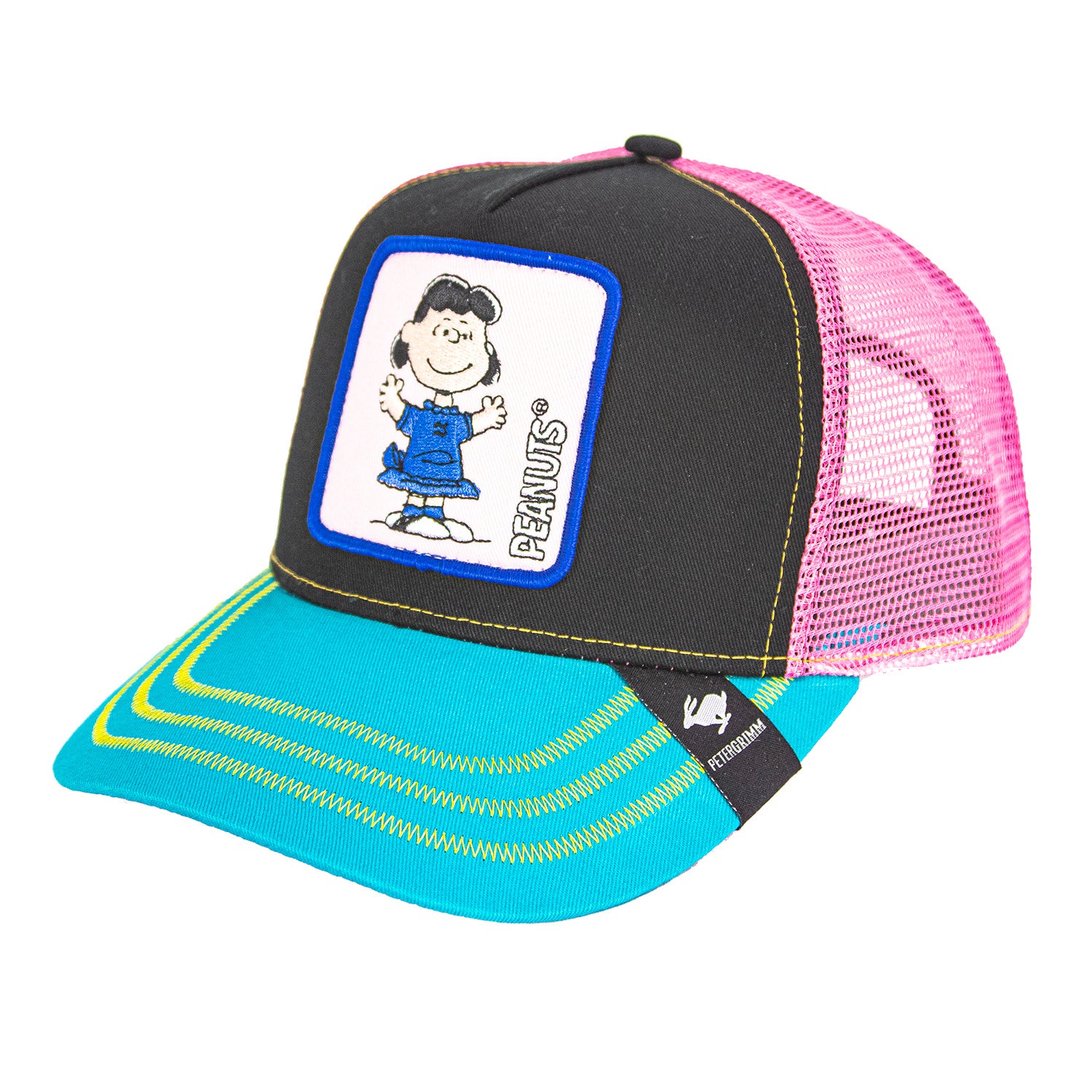 Lucy Peanuts Cotton Mesh Adjustable Trucker Hat Doba Default